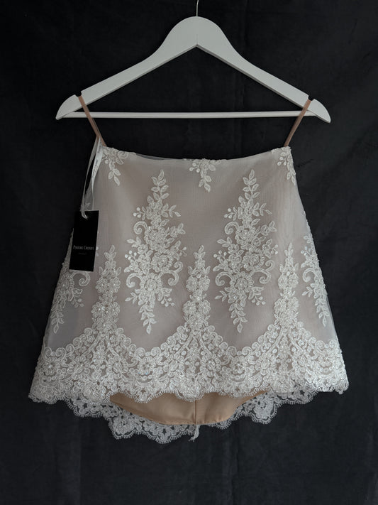 CELESTE Beaded Bridal Mini Skirt