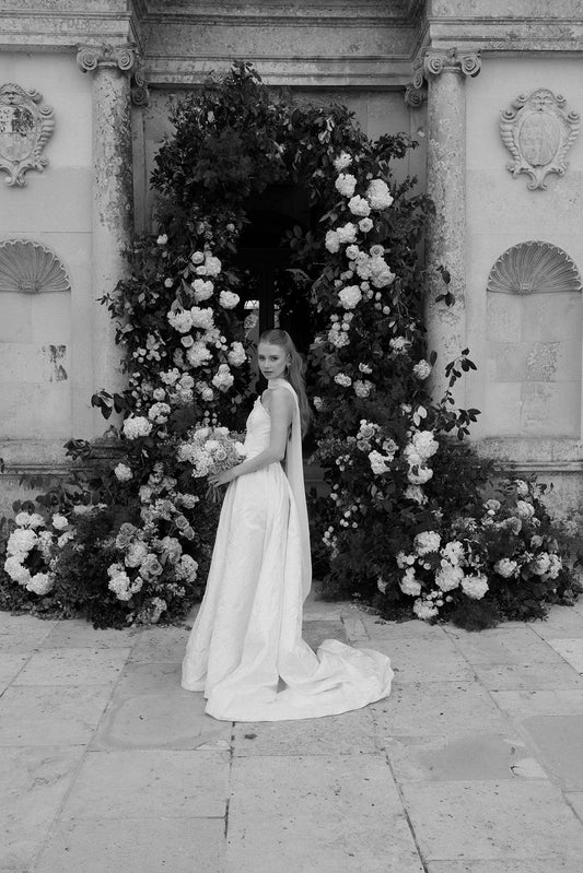 ENGLISH BLOOM Train Skirt