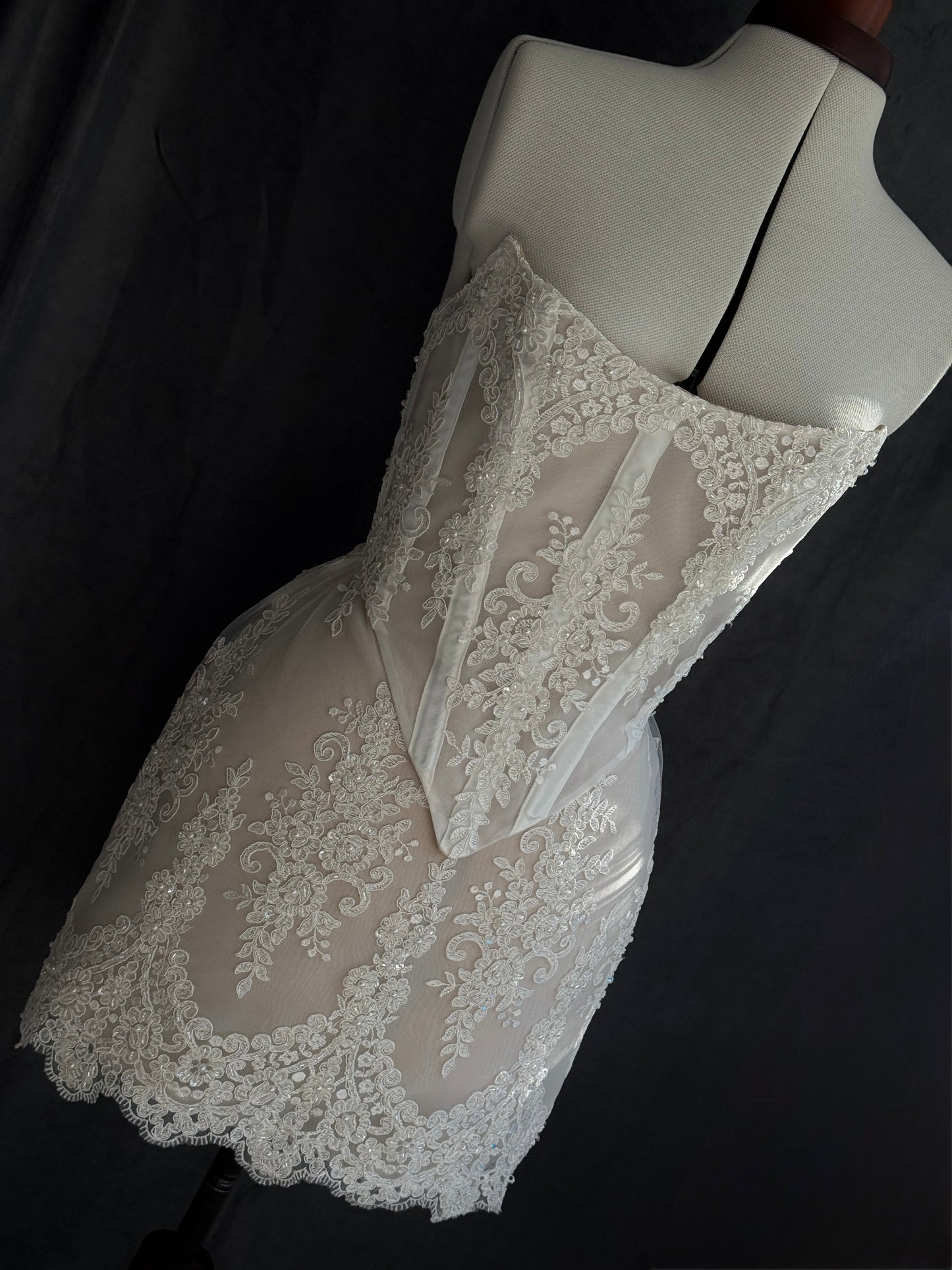 CELESTE Beaded Bridal Corset