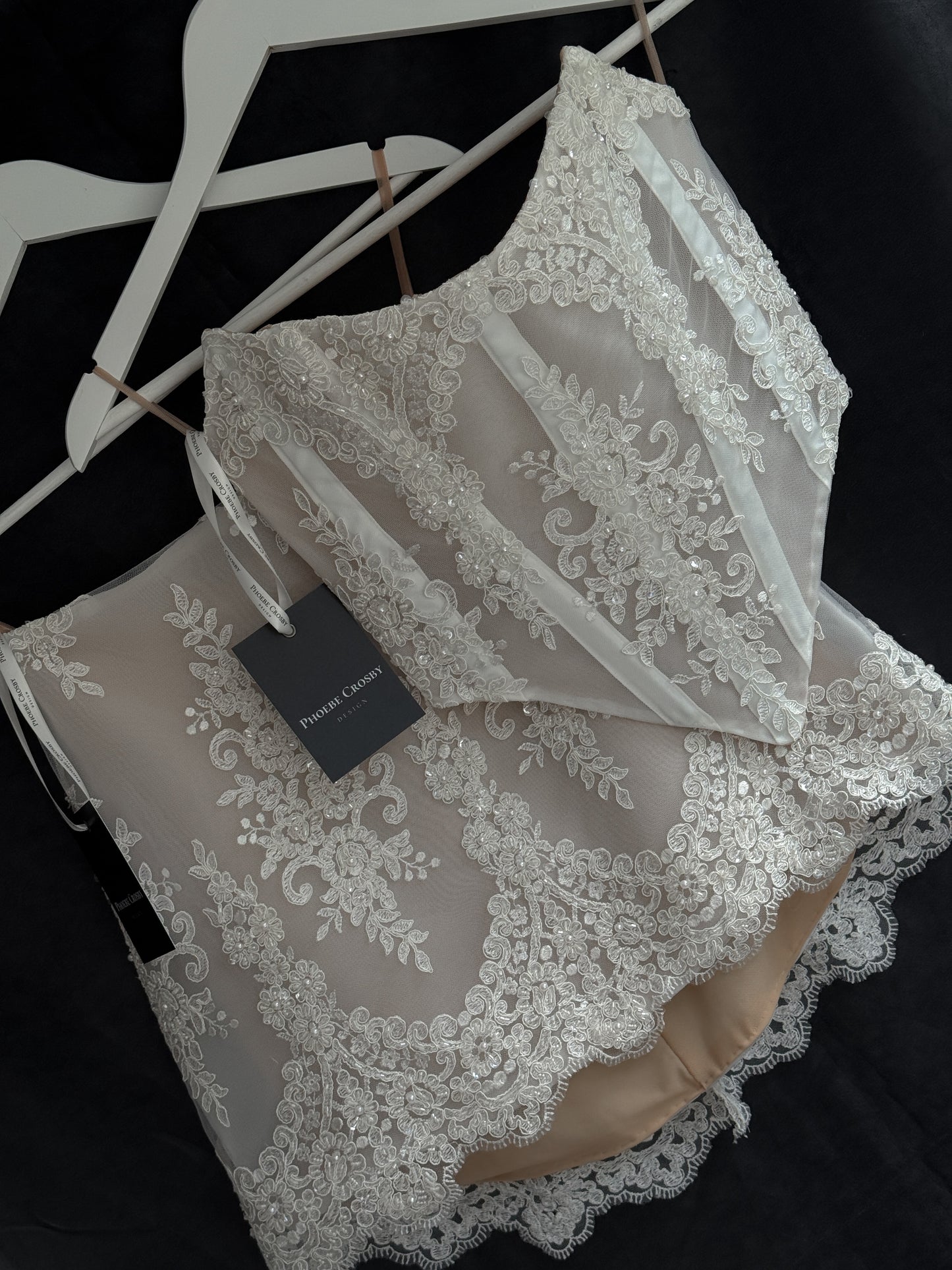 CELESTE Beaded Bridal Corset