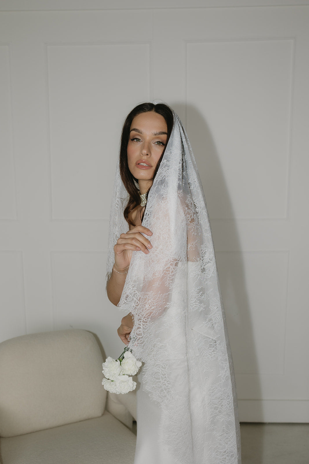 SERAPHINE Lace Veil