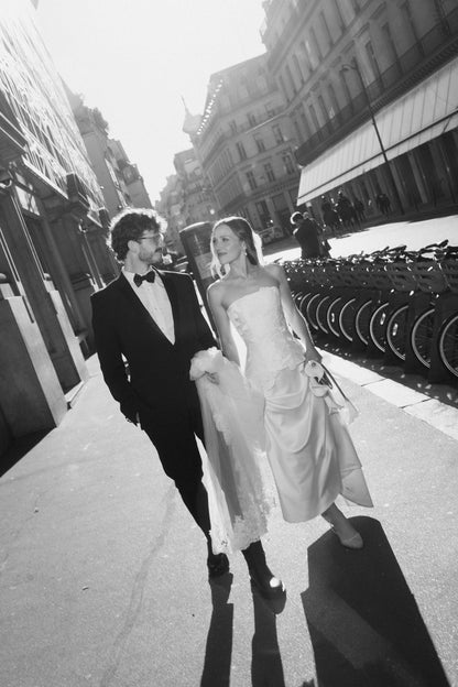 FLEUR Duchess Satin Longline Bridal Corset