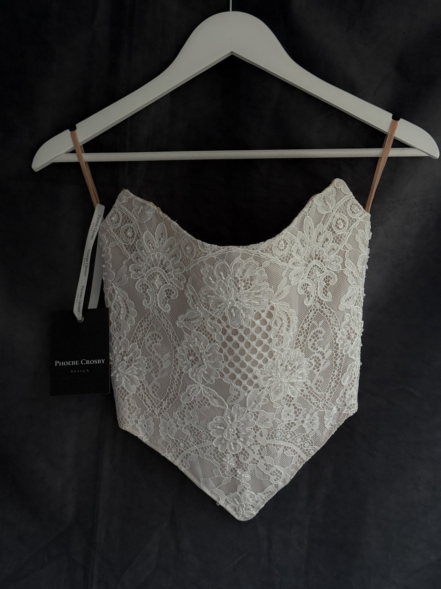 GABRIELLE Beaded Lace Bridal Corset