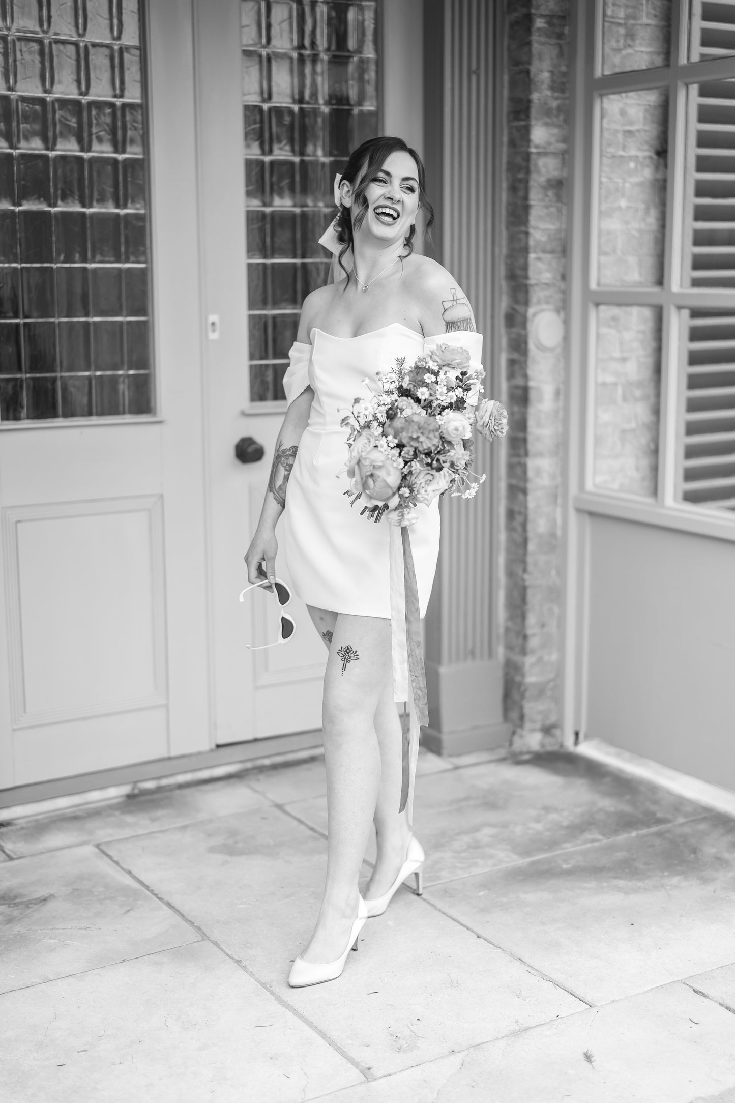 Daphne Crepe Bridal Mini