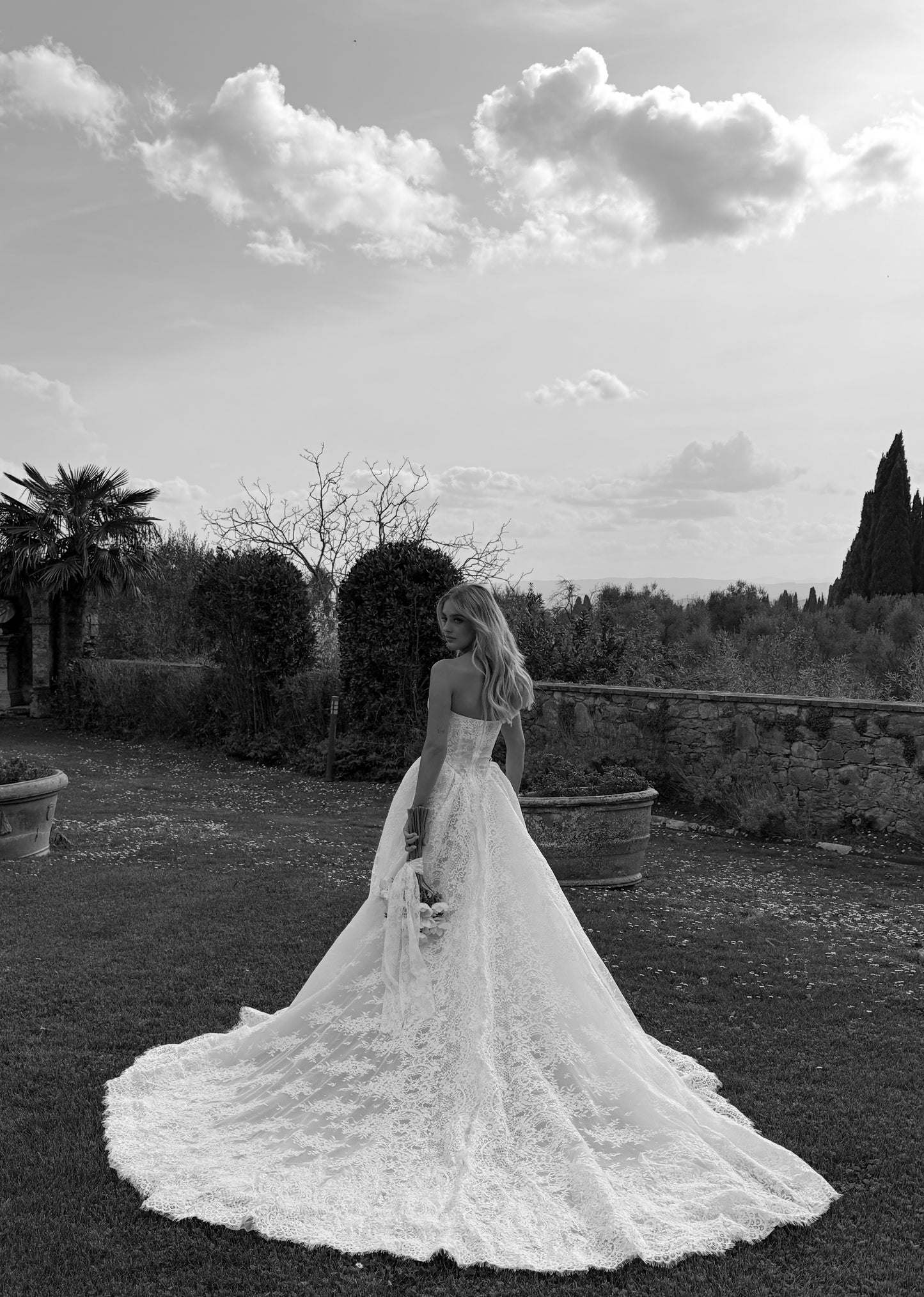 Laura Ivory Lace Wedding Dress