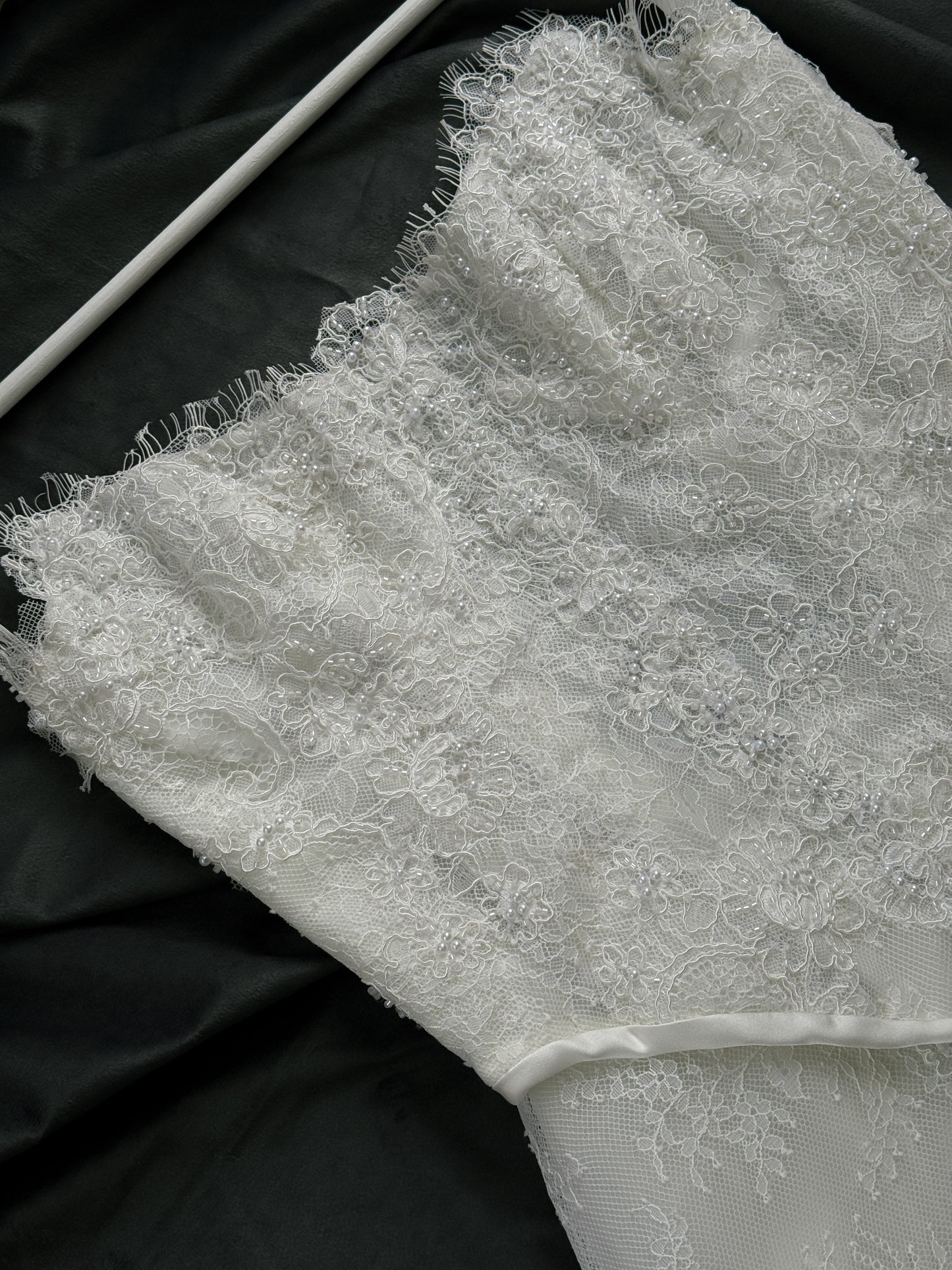 One-Of-A-Kind Bridal Mini Dress Two Piece- UK 8