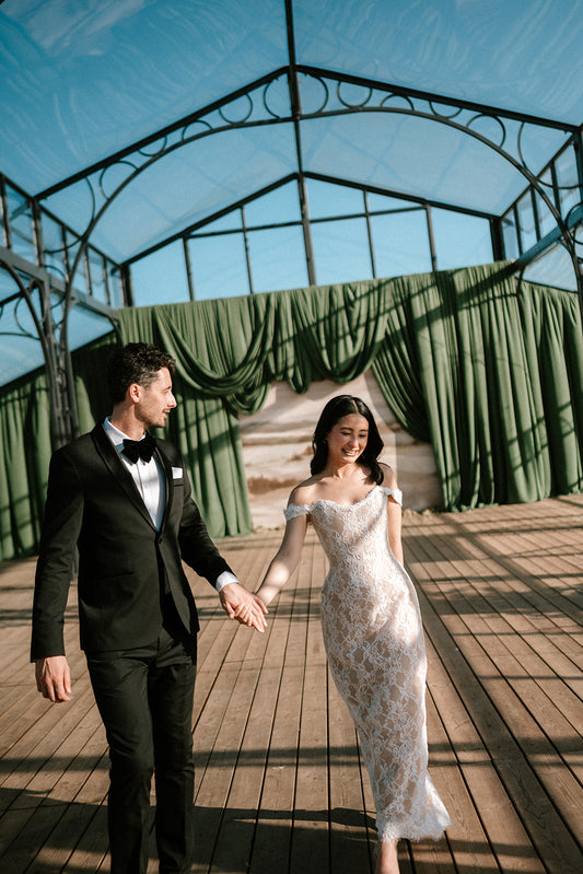 Sofia Over-Hip Corset Wedding Dress
