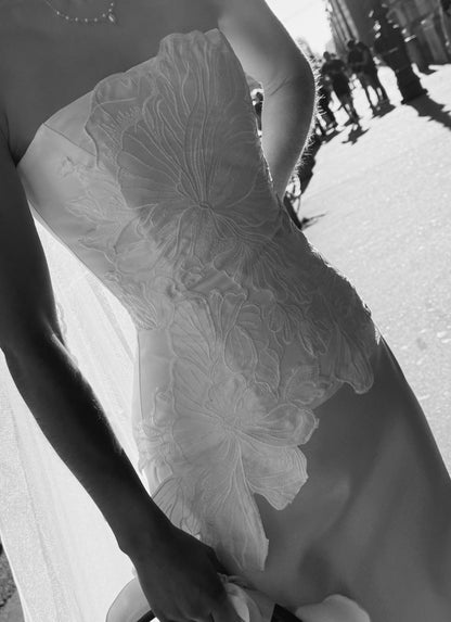 FLEUR Duchess Satin Longline Bridal Corset