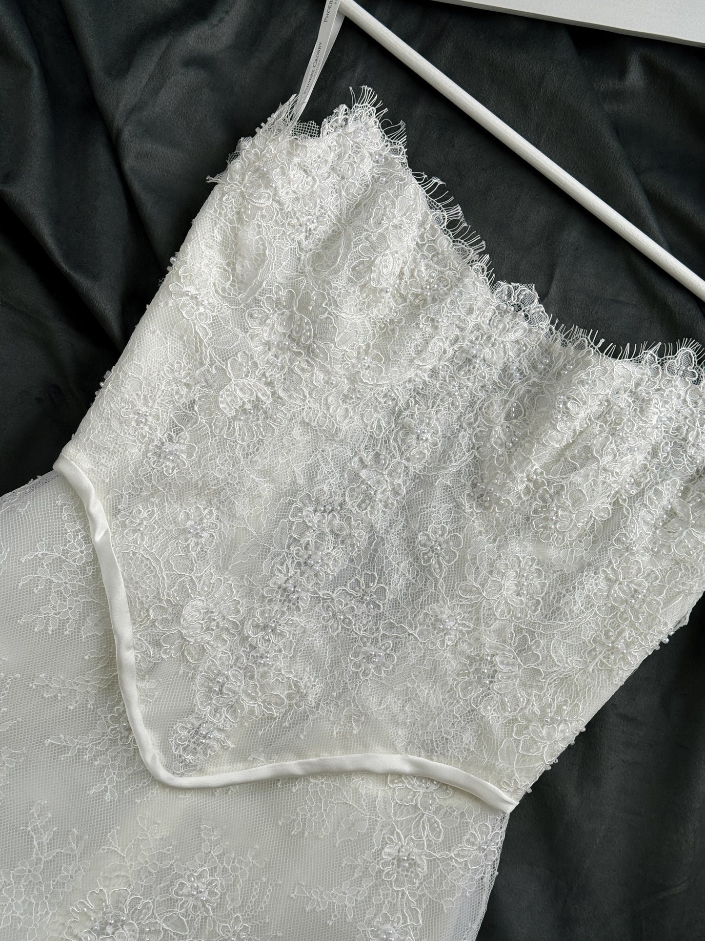 One-Of-A-Kind Bridal Mini Dress Two Piece- UK 8