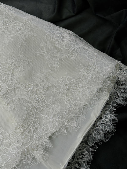 One-Of-A-Kind Bridal Mini Dress Two Piece- UK 8