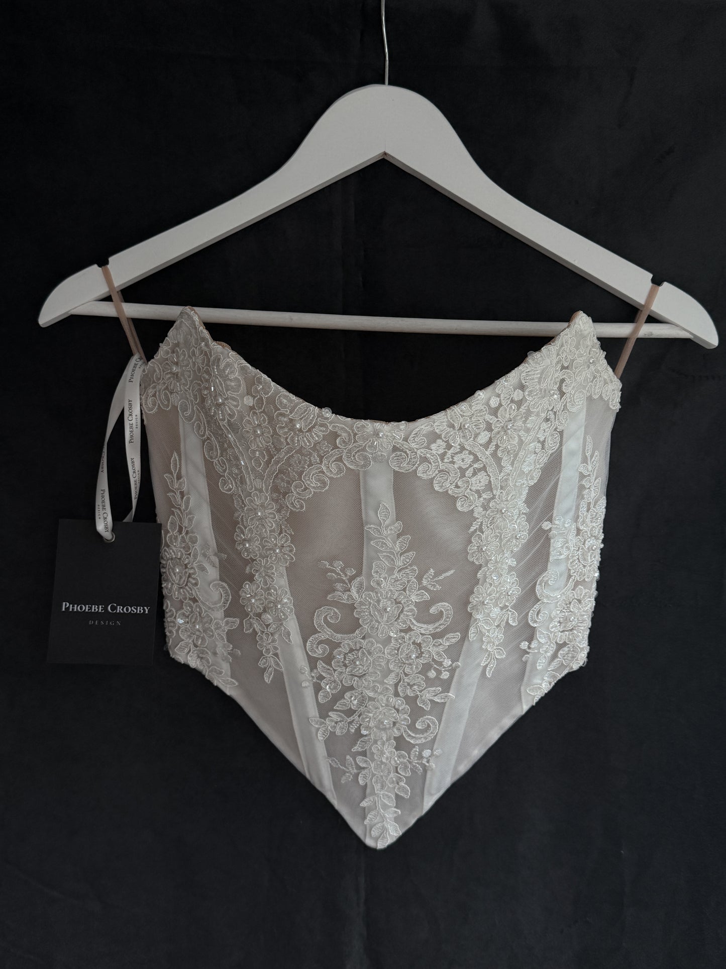 CELESTE Beaded Bridal Corset