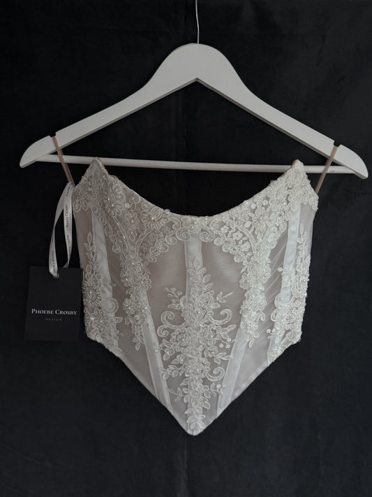 CELESTE Beaded Bridal Corset