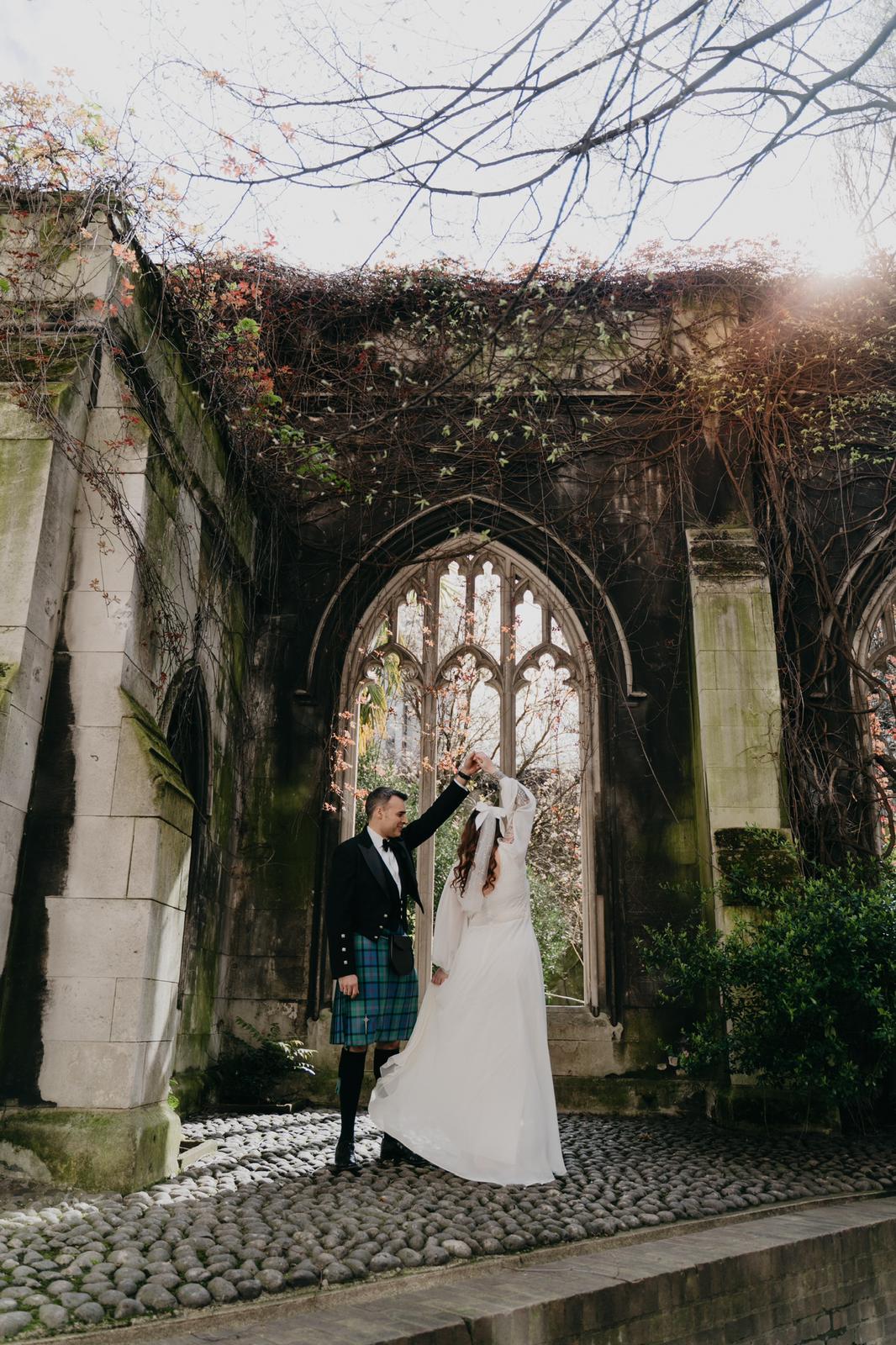 Ivory Pearl Tulle Bow Veil