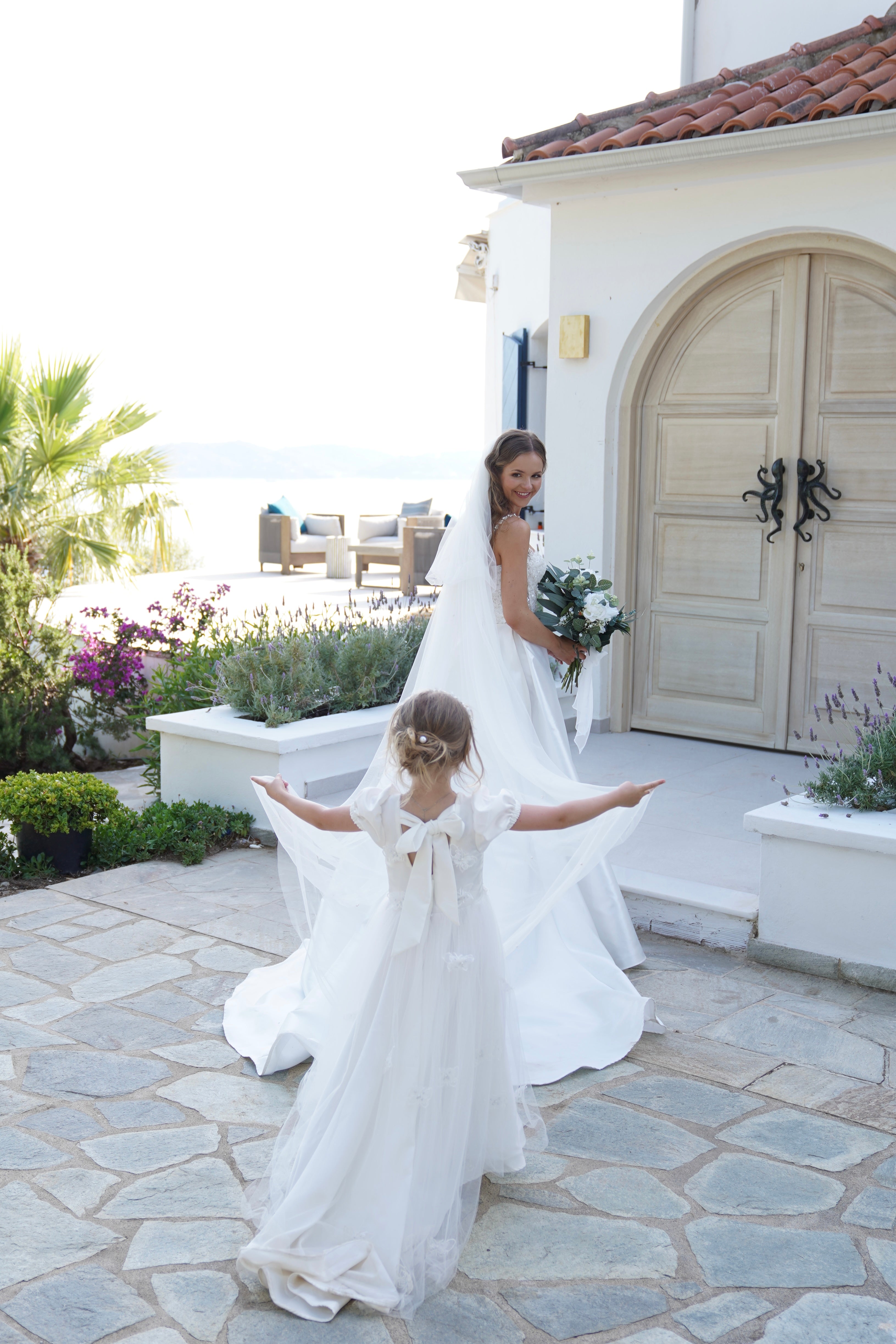 Bespoke Flower girls dress