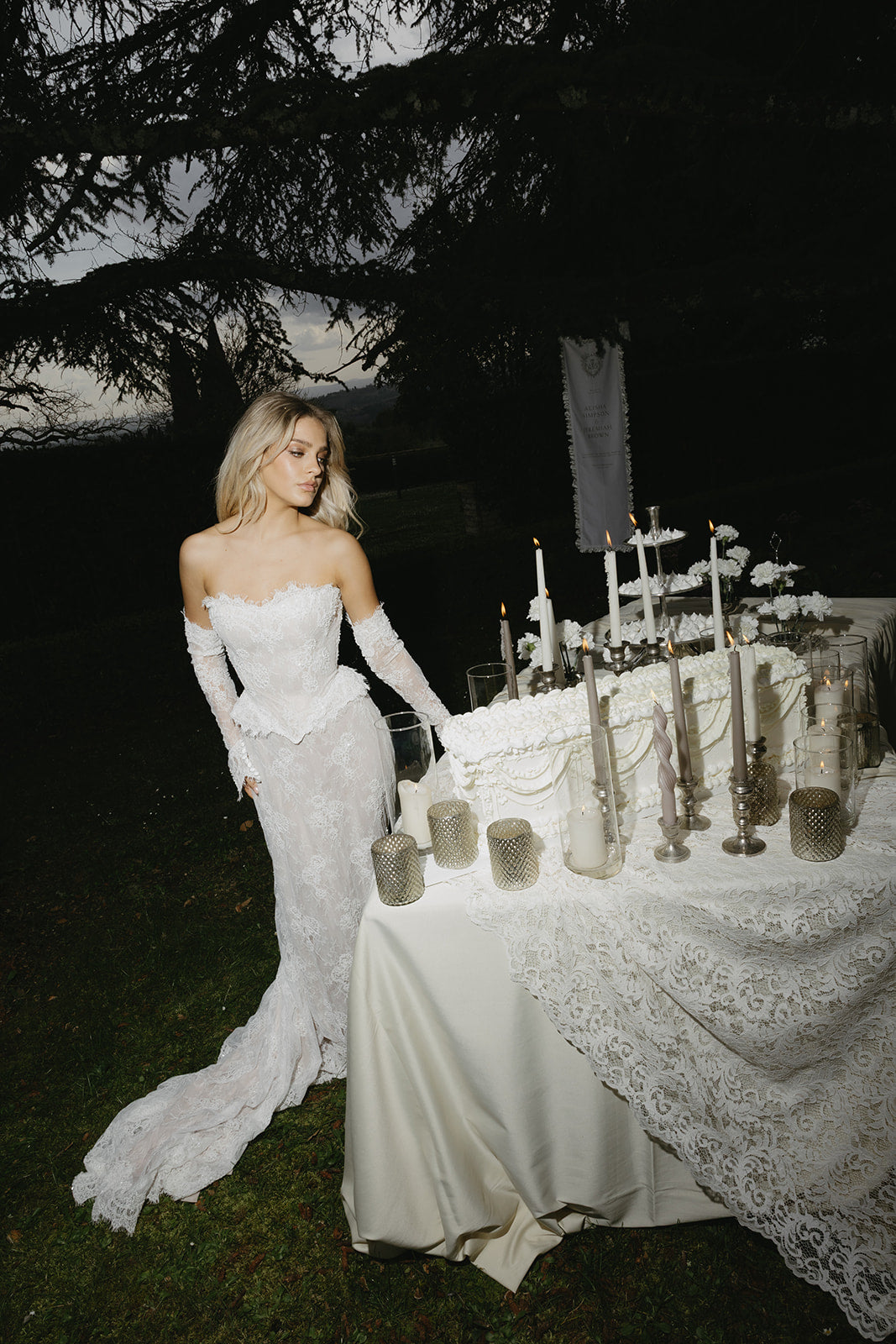 Allegra Two-Piece Wedding Dress