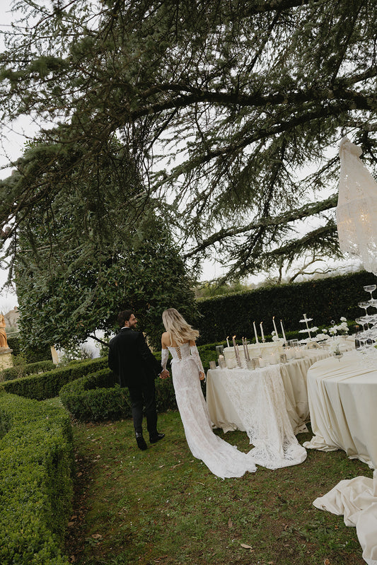 Allegra Two-Piece Wedding Dress