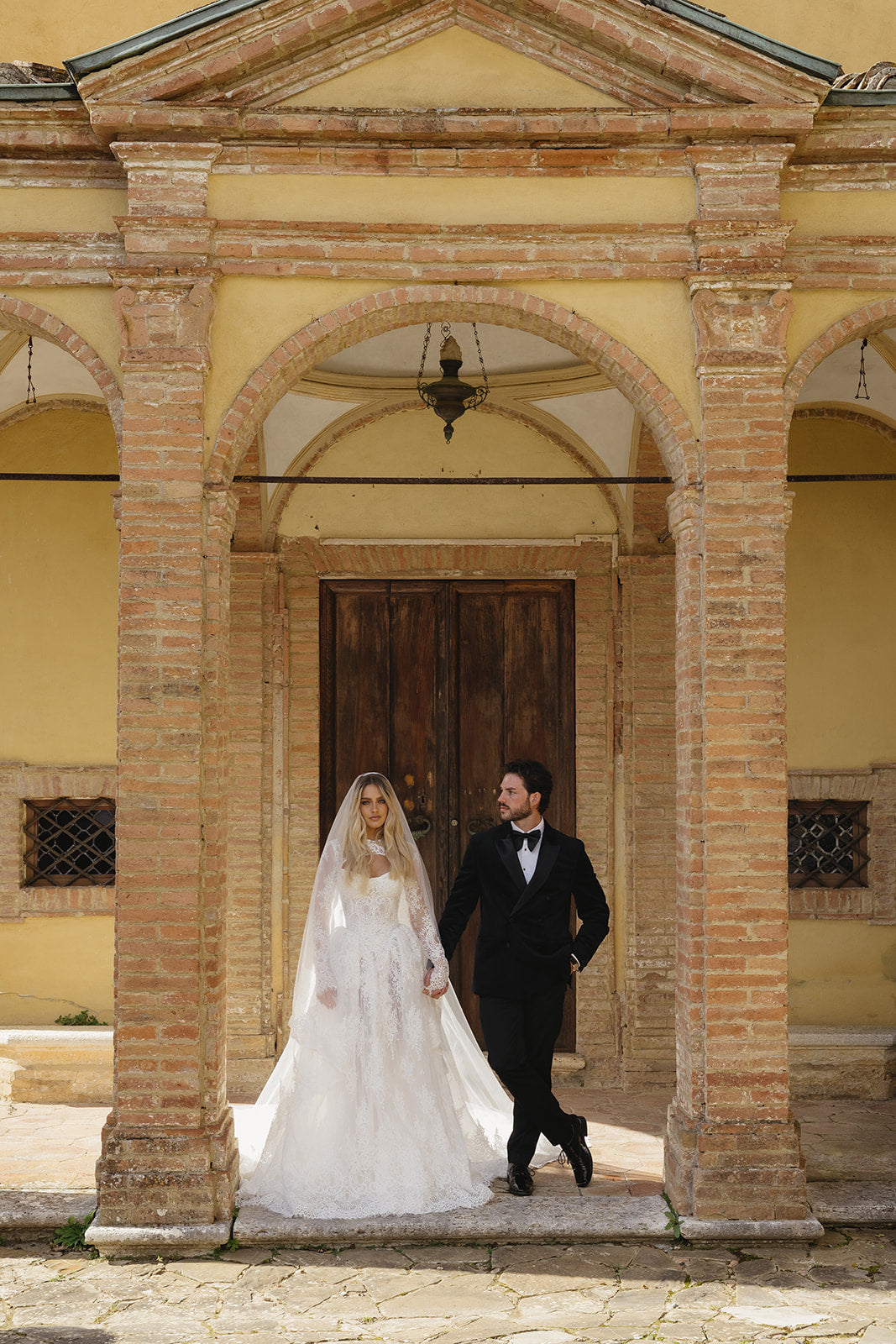 Laura Ivory Lace Wedding Dress