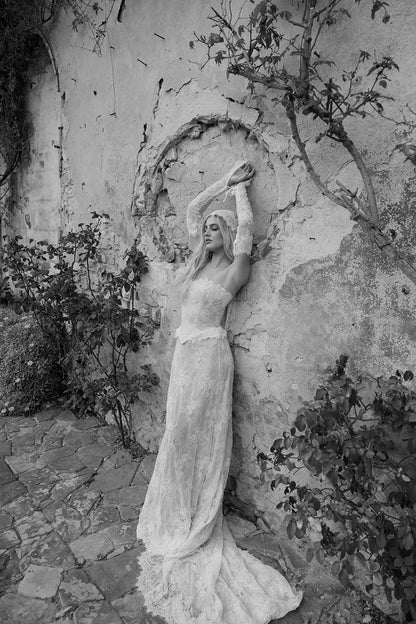 Allegra Two-Piece Wedding Dress