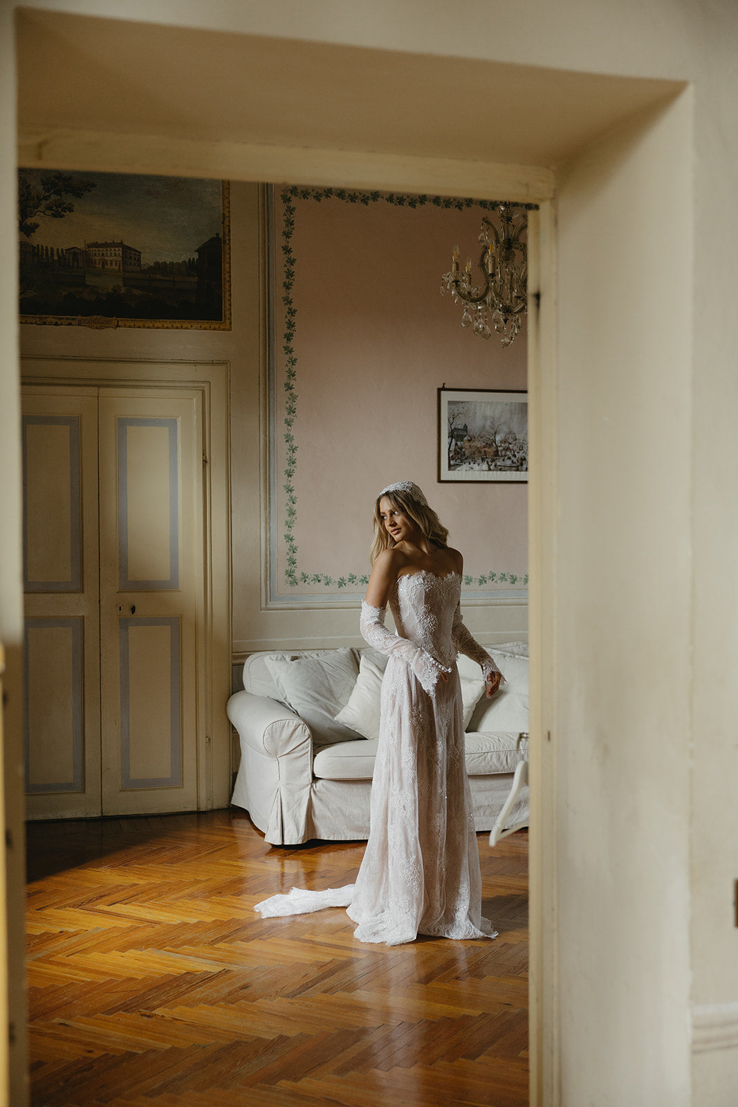 Allegra Two-Piece Wedding Dress