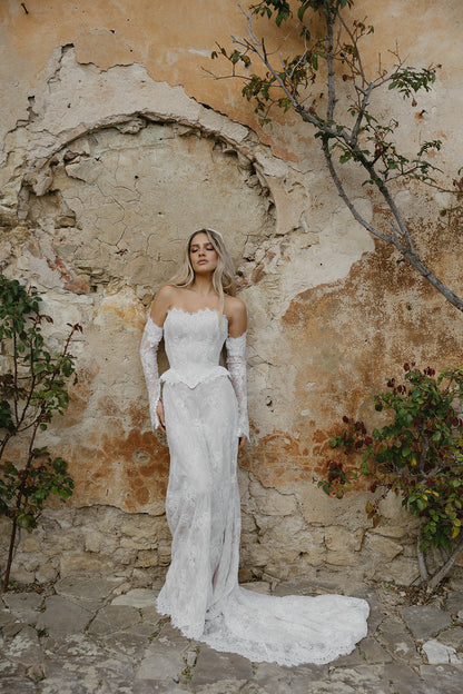 Allegra Two-Piece Wedding Dress
