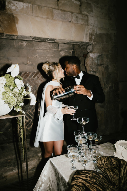 Muse Bridal Mini Dress